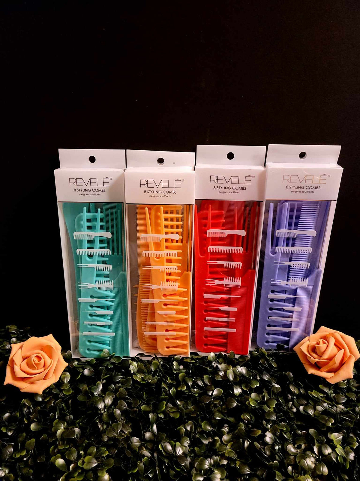 Curly Girl Combs - 8Pk